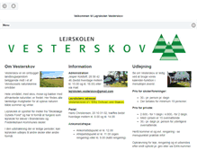 Tablet Screenshot of lejrskolen-vesterskov.dk